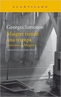 Descargar  Maigret tiende una trampa de Georges Simenon en EPUB | PDF | MOBI